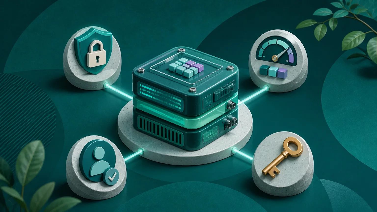 An AI agent system with controls for permissions, evaluation, human review and handover.