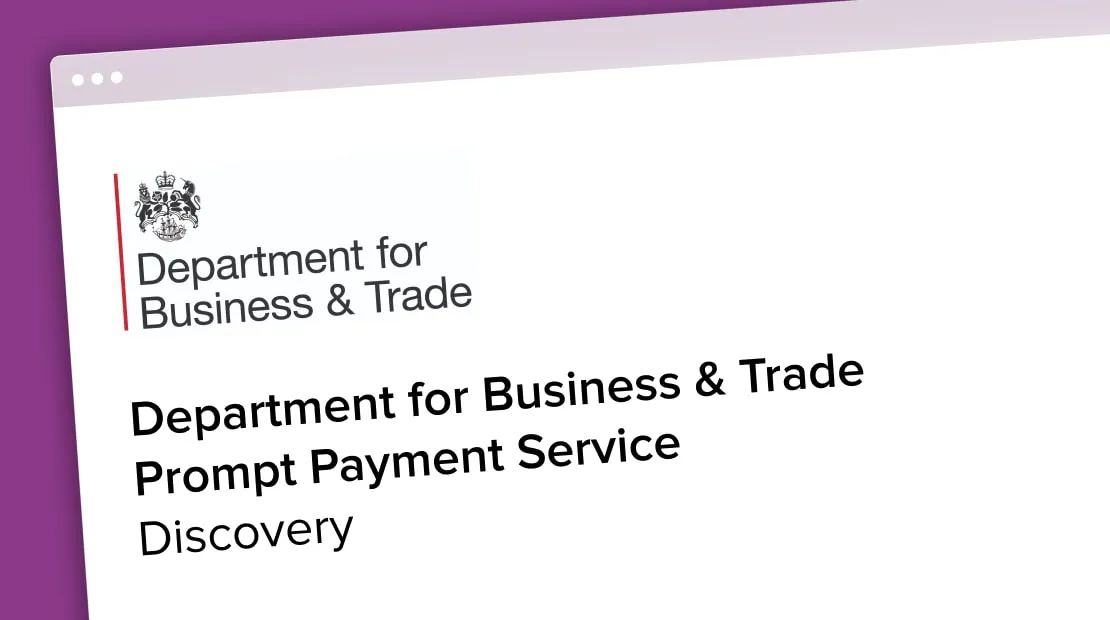 Department for Business & Trade