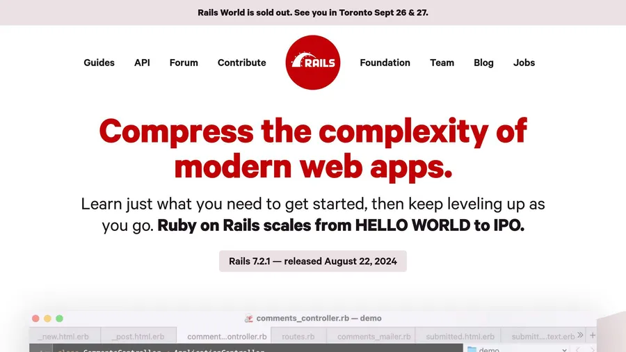 Ruby on Rails