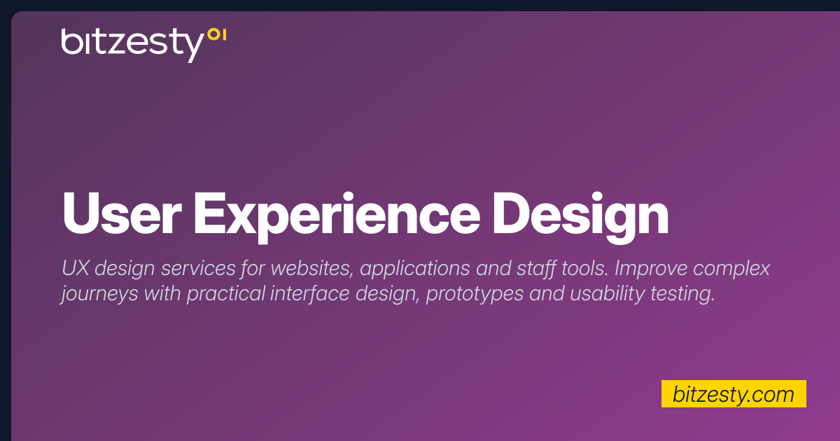User Experience Design | Software Development Company | Bit Zesty