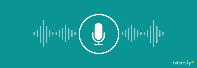 An icon representing a microphone and audio waves.